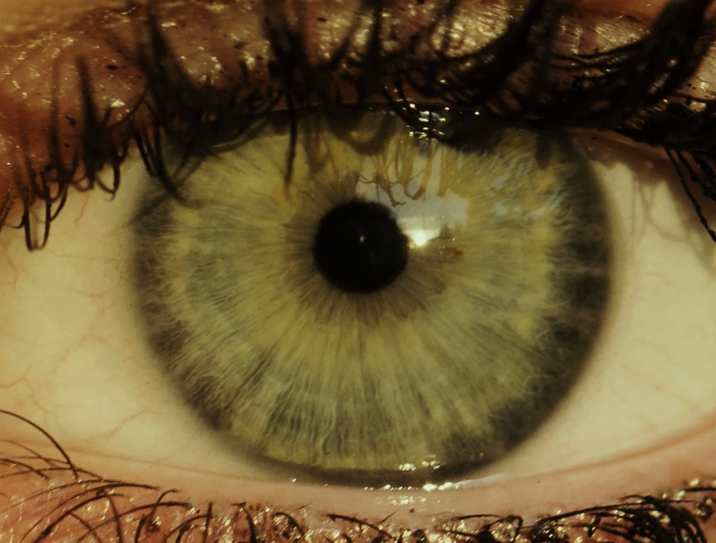 Macro of Human eye