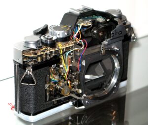 Minolta camera cutaway